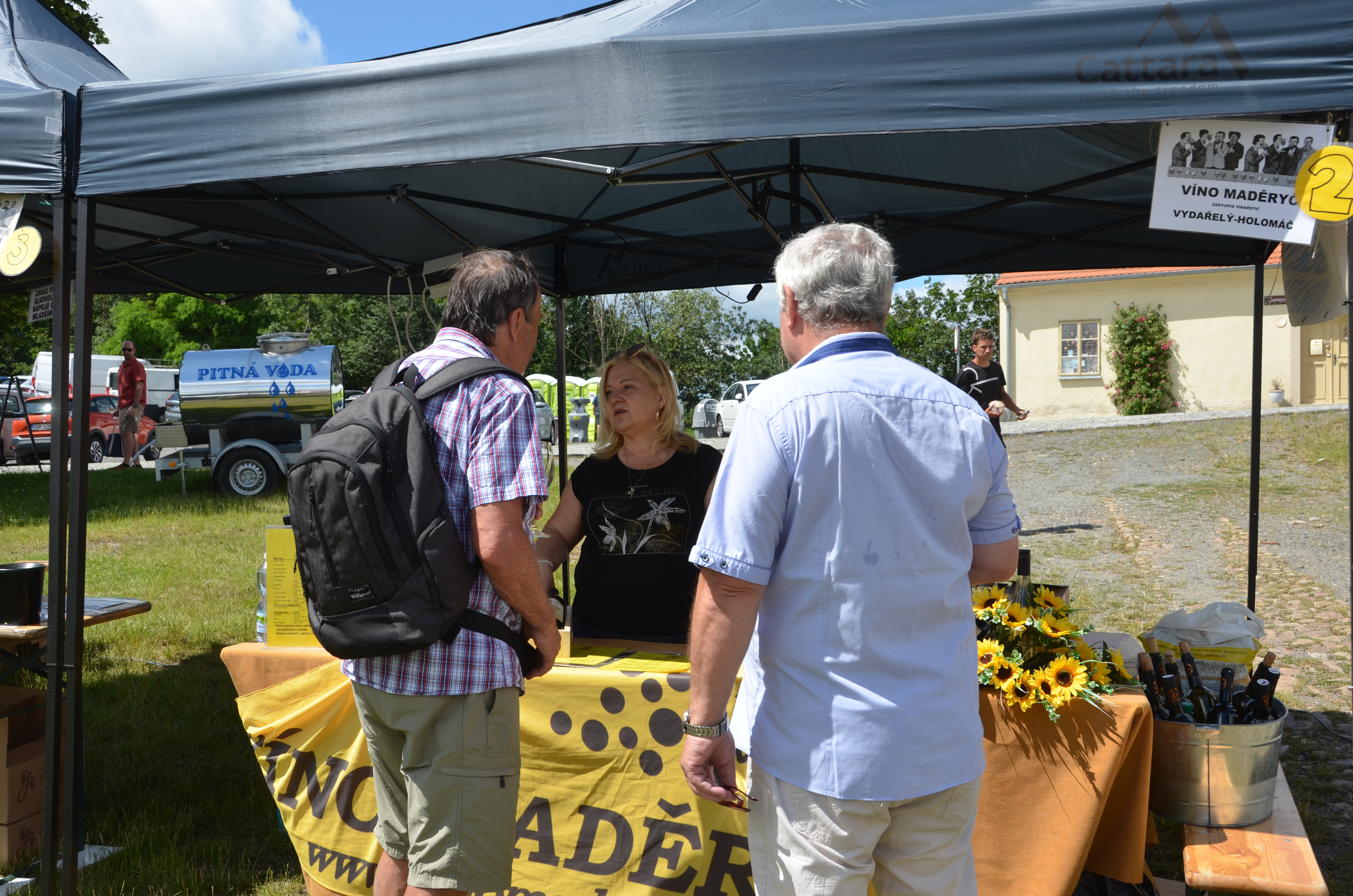 Festival v předzámčí