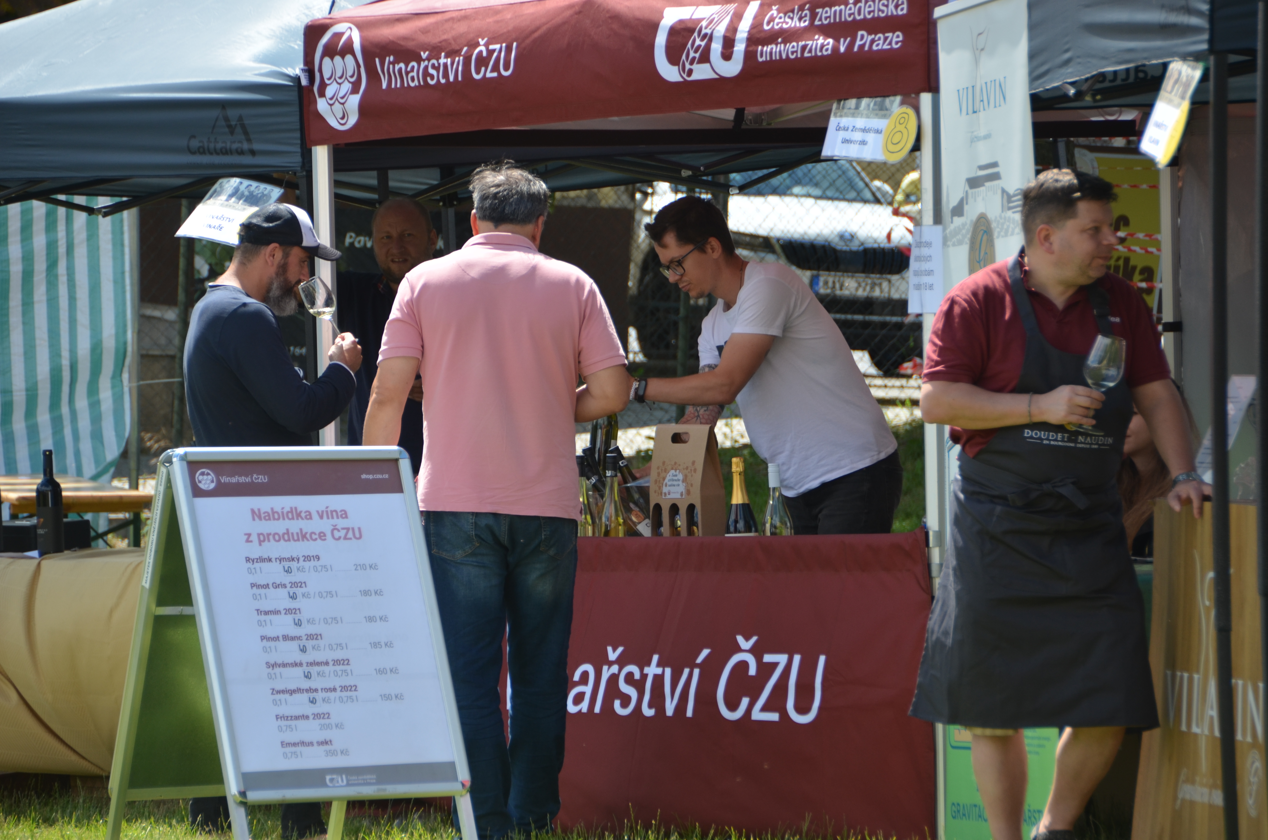 Návštěvníci festivalu